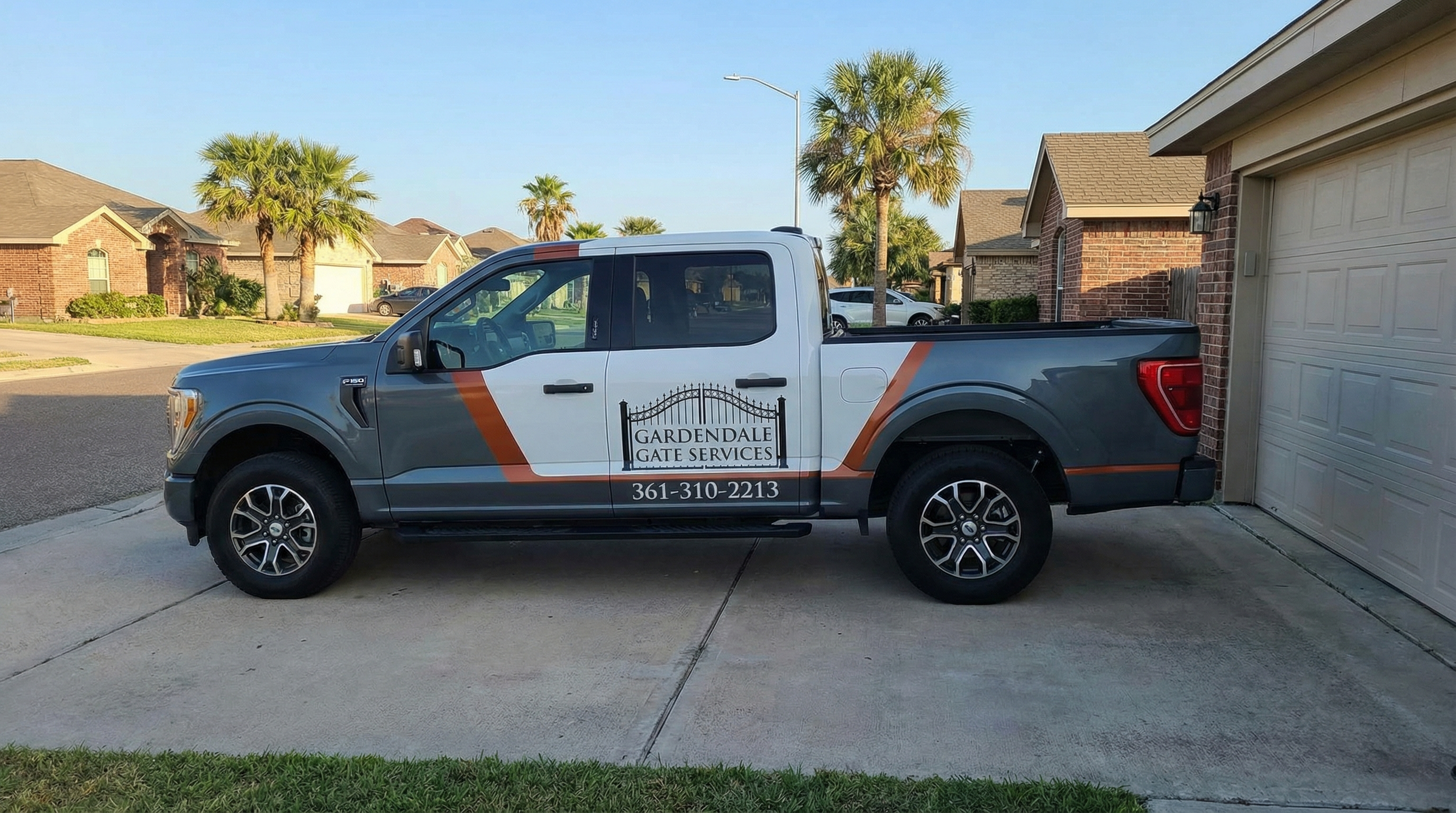Professional gate installation by Gardendale Gate Services in Corpus Christi, TX